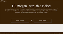 Desktop Screenshot of jpmorganindices.com